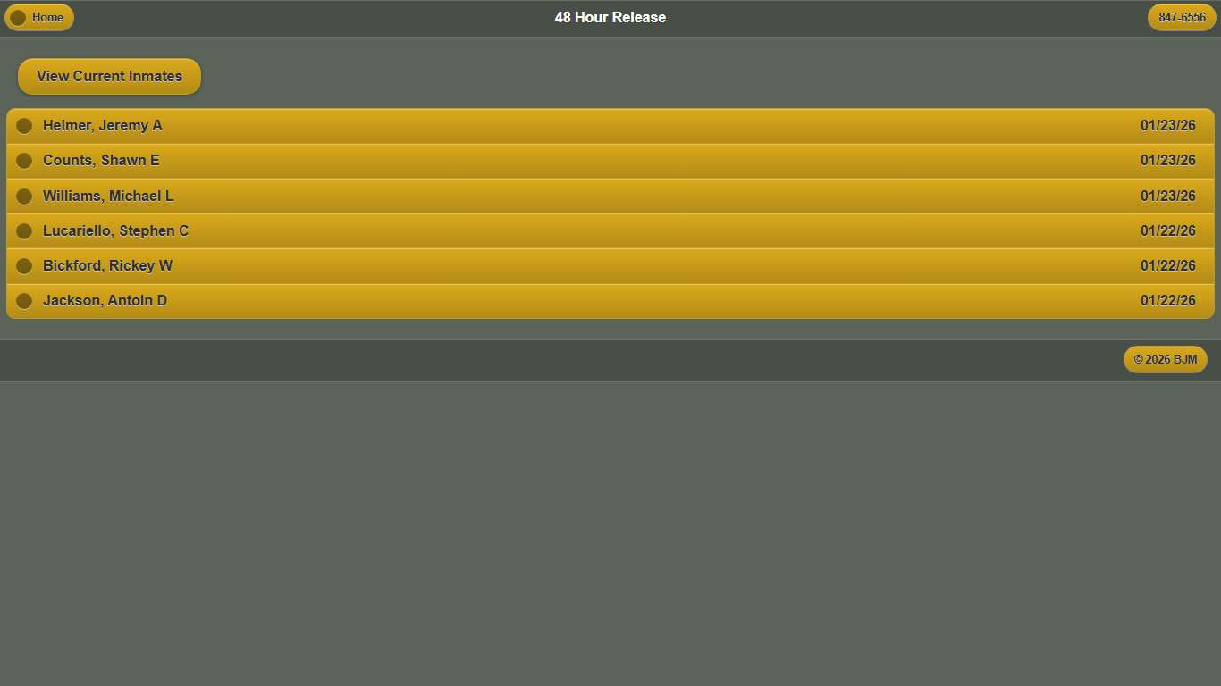 Inmate Roster - Barry County Sheriff MO